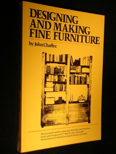 Stock image for Designing and Making Fine Furniture for sale by Bearly Read Books