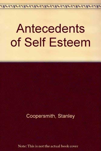 9780891060178: Antecedents of Self Esteem