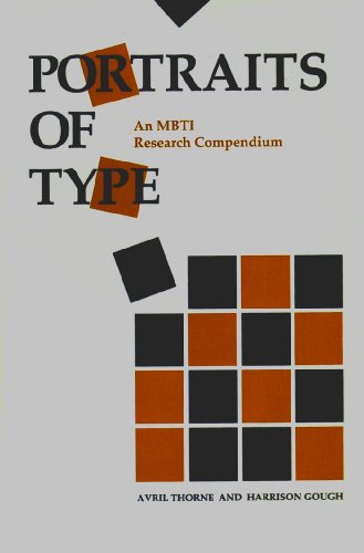 Beispielbild fr Portraits of Type : An MBTI Research Compendium zum Verkauf von Better World Books