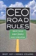 Stock image for CEO Road Rules for sale by Books Puddle