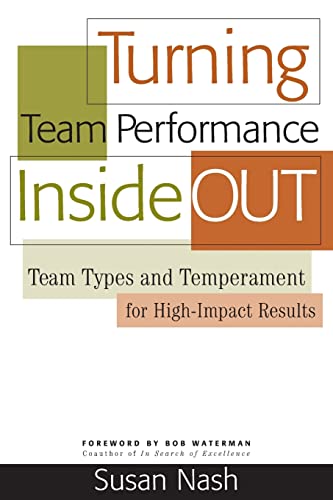 Beispielbild fr Turning Team Performance Inside Out : Team Types and Temperament for High-Impact Results zum Verkauf von Better World Books