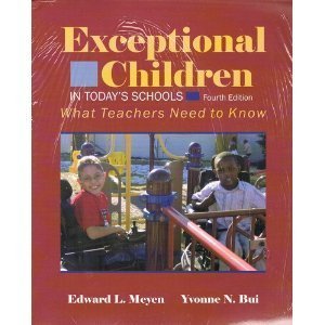Stock image for Exceptional Children in Todays Schools, 3rd edition for sale by Wonder Book