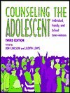 9780891082576: Counseling the Adolescent
