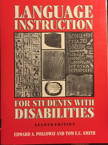 Stock image for Language Instruction for Students With Disabilities for sale by Wonder Book