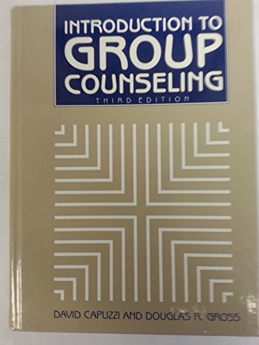 Beispielbild fr Introduction to Group Counseling (3rd Edition) zum Verkauf von Wonder Book