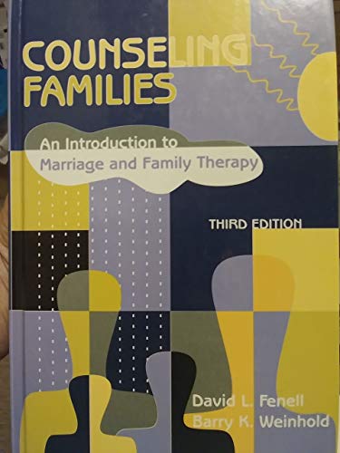 9780891083009: Counseling Families: An Introduction to Marriage and Family Therapy
