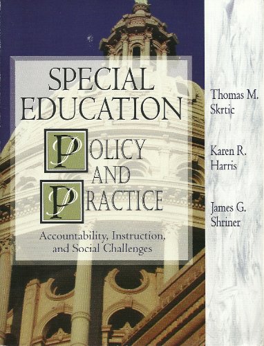 Stock image for Special education: Policy and Practice for sale by Books of the Smoky Mountains