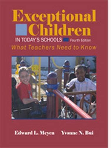 Beispielbild fr Exceptional Children in Today's Schools: What Teachers Need to Know zum Verkauf von BookHolders