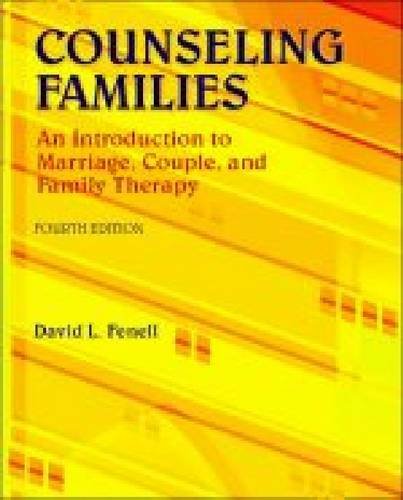 9780891083504: Counseling Families: An Introduction to Marriage, Couple and Family Therapy