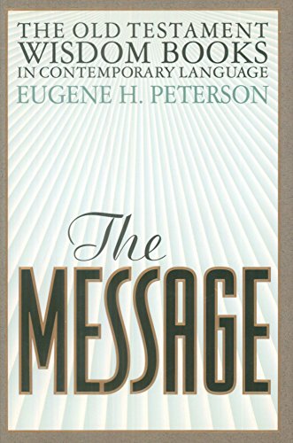 9780891099604: The Message: Ot Wisdom Books