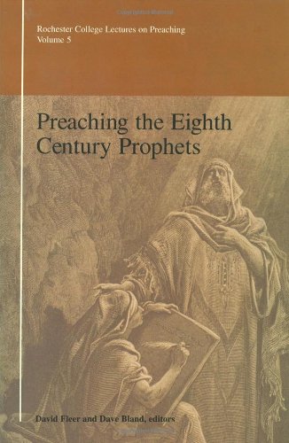 Imagen de archivo de Preaching the Eighth Century Prophets a la venta por HPB-Diamond