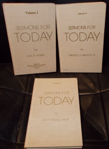 Imagen de archivo de Sermons for today a la venta por SecondSale