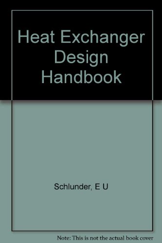 9780891161257: Heat exchanger design handbook