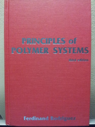 Beispielbild fr Principles of Polymer Systems zum Verkauf von HPB-Red