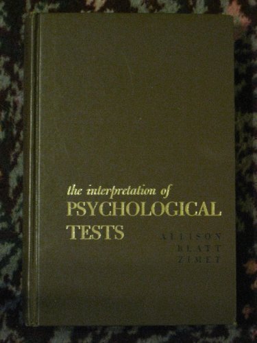 Beispielbild fr The Interpretation of Psychological Tests zum Verkauf von Better World Books