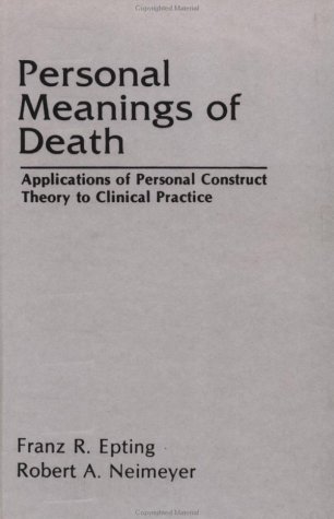 Stock image for Personal Meanings of Death for sale by Better World Books