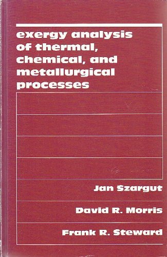 9780891165743: Energy Analysis of Thermal Chemical and Metallurgical Processes