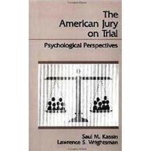 Imagen de archivo de The American Jury on Trial : Psychological Perspectives a la venta por Better World Books