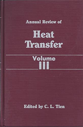 Stock image for ANNUAL REVIEW OF HEAT TRANSFER: VOLUME III (3). for sale by SUNSET BOOKS