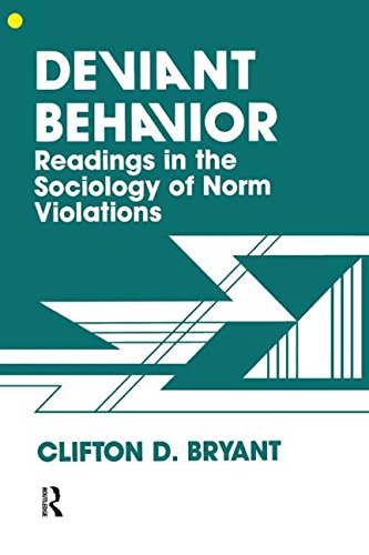 Imagen de archivo de Deviant Behaviour: Readings In The Sociology Of Norm Violations a la venta por HPB-Red