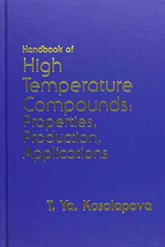 9780891168492: Handbook Of High Temperature Compounds: Properties, Production, Applications