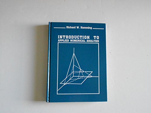 Stock image for Introduction to Applied Numerical Analysis for sale by Wm Burgett Bks and Collectibles