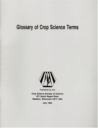 Imagen de archivo de A Glossary of Crop Science Terms a la venta por Revaluation Books