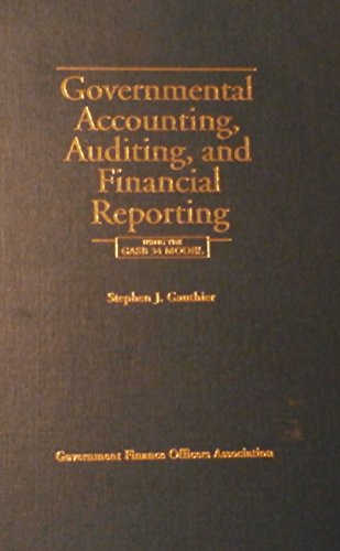 Imagen de archivo de Governmental Accounting, Auditing, and Financial Reporting 2001 a la venta por Better World Books: West