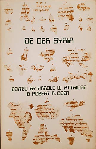 Beispielbild fr The Syrian Goddess (De Dea Syria), Attributed to Lucian [Society of Biblical Literature Texts and Translations 9, Graeco-Roman Religions 1] zum Verkauf von Windows Booksellers