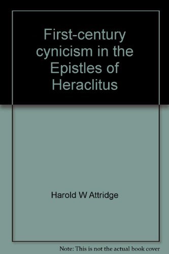 Stock image for First-century cynicism in the Epistles of Heraclitus (Harvard theological studies) for sale by BookMarx Bookstore