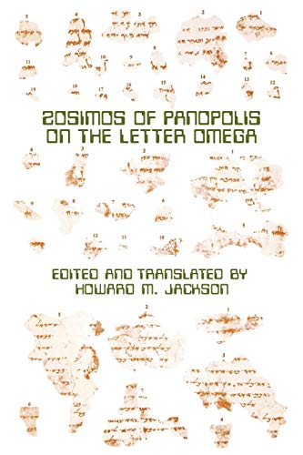 9780891302506: On The Letter Omega