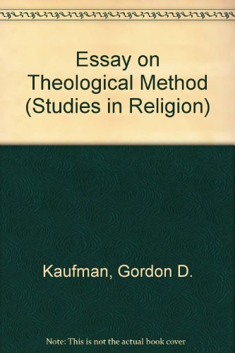 Imagen de archivo de An Essay on Theological Method a la venta por 2Vbooks