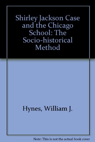 9780891305101: Shirley Jackson Case and the Chicago School: The Socio-historical Method