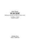 Suicide (9780891306245) by Donne, John