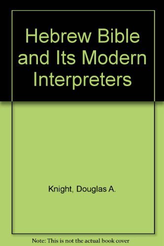 Imagen de archivo de The Hebrew Bible and Its Modern Interpreters a la venta por ThriftBooks-Atlanta