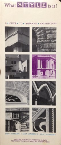 Imagen de archivo de What Style is It?: A Guide to American Architecture a la venta por Wonder Book