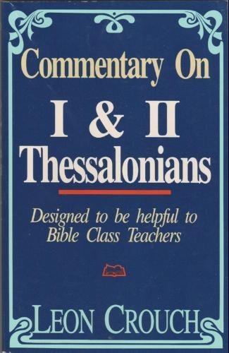 Beispielbild fr Commentary on 1st and 2nd Thessalonians zum Verkauf von HPB-Emerald