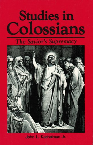 Stock image for Studies in Colossians for sale by Sunny Day Books