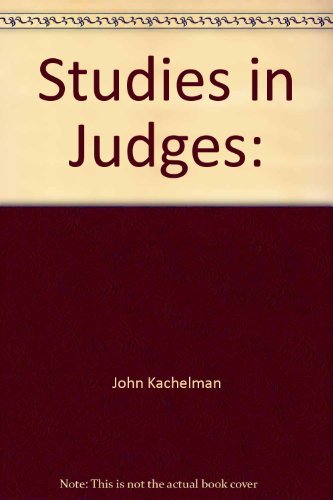 Beispielbild fr Studies in Judges: "The Love & Discipline of God" zum Verkauf von HPB-Diamond