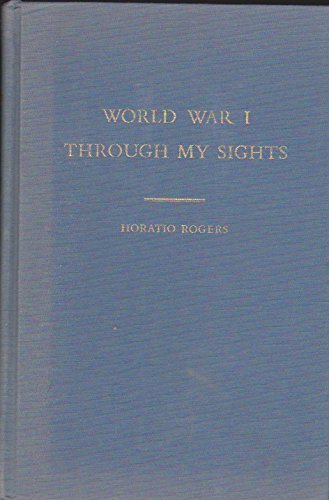 9780891410041: World War I Through My Sights