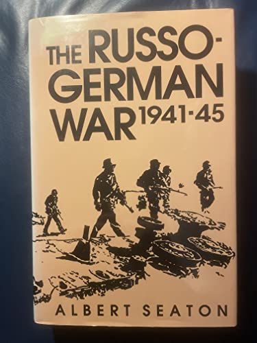 9780891413929: The Russo-German War 1941-45