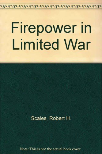 Stock image for Firepower in Limited War, Revised Edition for sale by Wonder Book