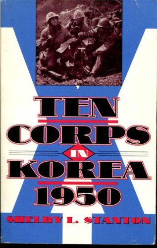 Stock image for Ten Corps in Korea, 1950 for sale by Wonder Book