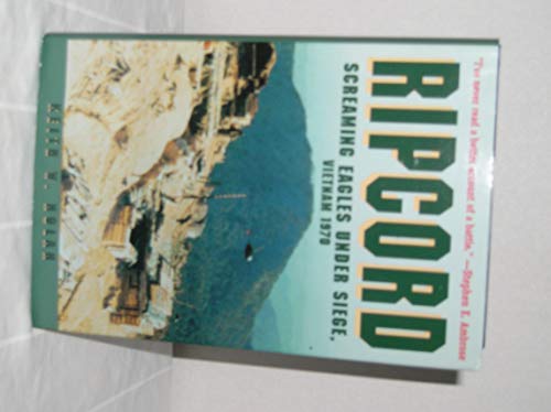 9780891416425: Ripcord: The Screaming Eagles Under Siege, Vietnam, 1970