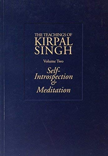 9780891420217: Title: Selfintrospection meditation Teachings of Kirpal