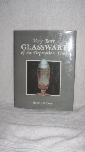 Imagen de archivo de Very Rare Glassware of the Depression Years/1st Series a la venta por SecondSale