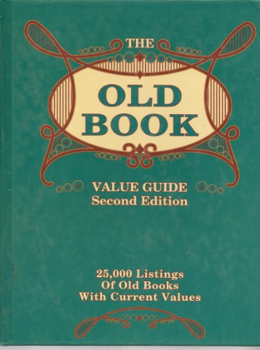 Beispielbild fr The Old Book Value Guide : 25,000 Listings of Old Books with Current Values zum Verkauf von Wonder Book