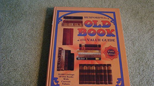 Beispielbild fr Huxford's old book value guide zum Verkauf von Wonder Book