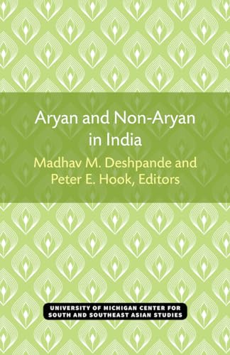 Beispielbild fr Aryan and Non-Aryan in India (Volume 14) zum Verkauf von Anybook.com