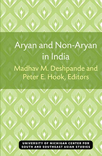 Stock image for Aryan and Non-Aryan in India for sale by Michener & Rutledge Booksellers, Inc.